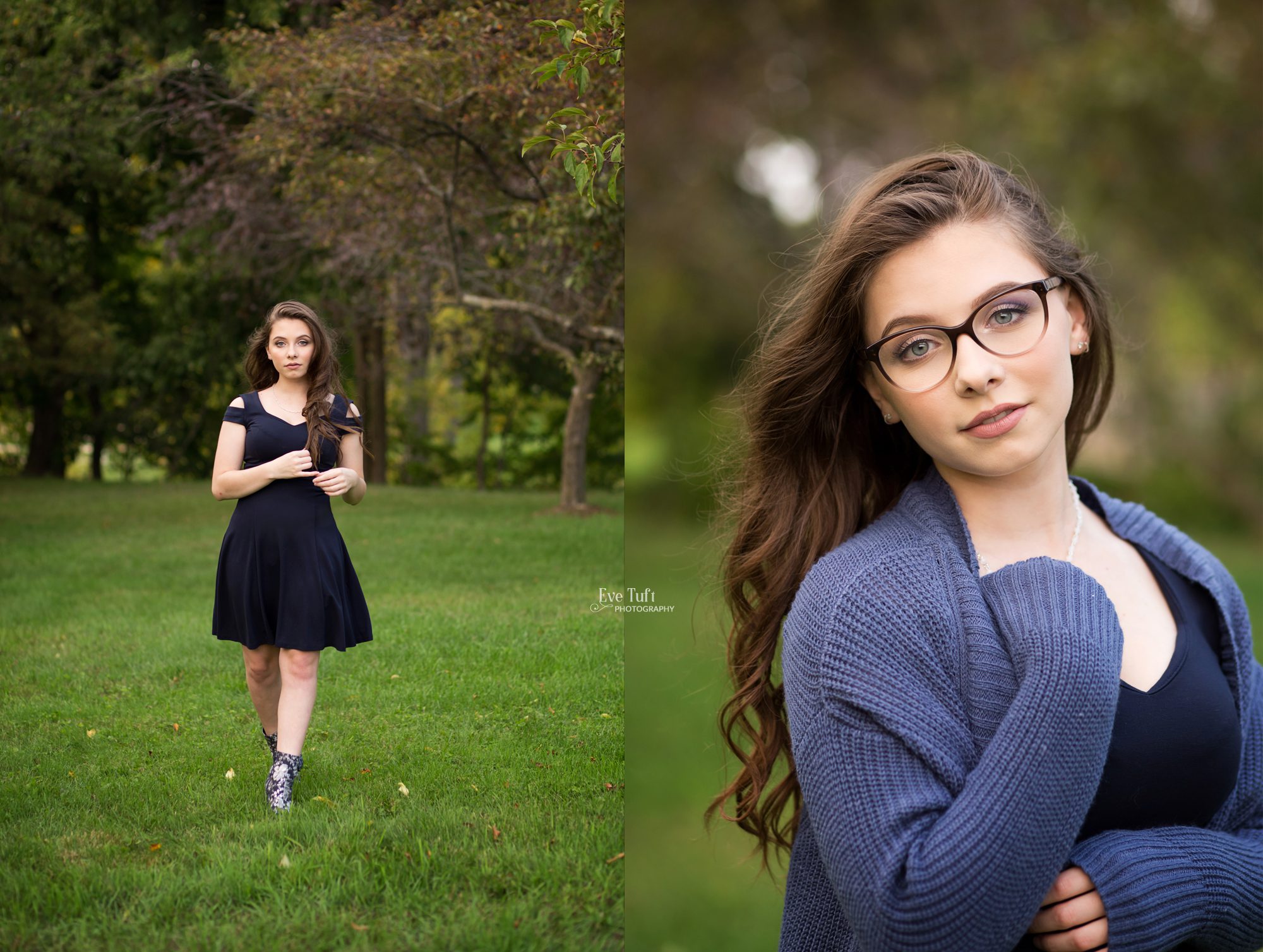 A beautiful senior girl walks toward the camera in her dark academia vibed photo shoot | Senior Photographers in Midland, Michigan